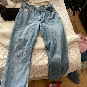 The 90s slim straight ultra high rise